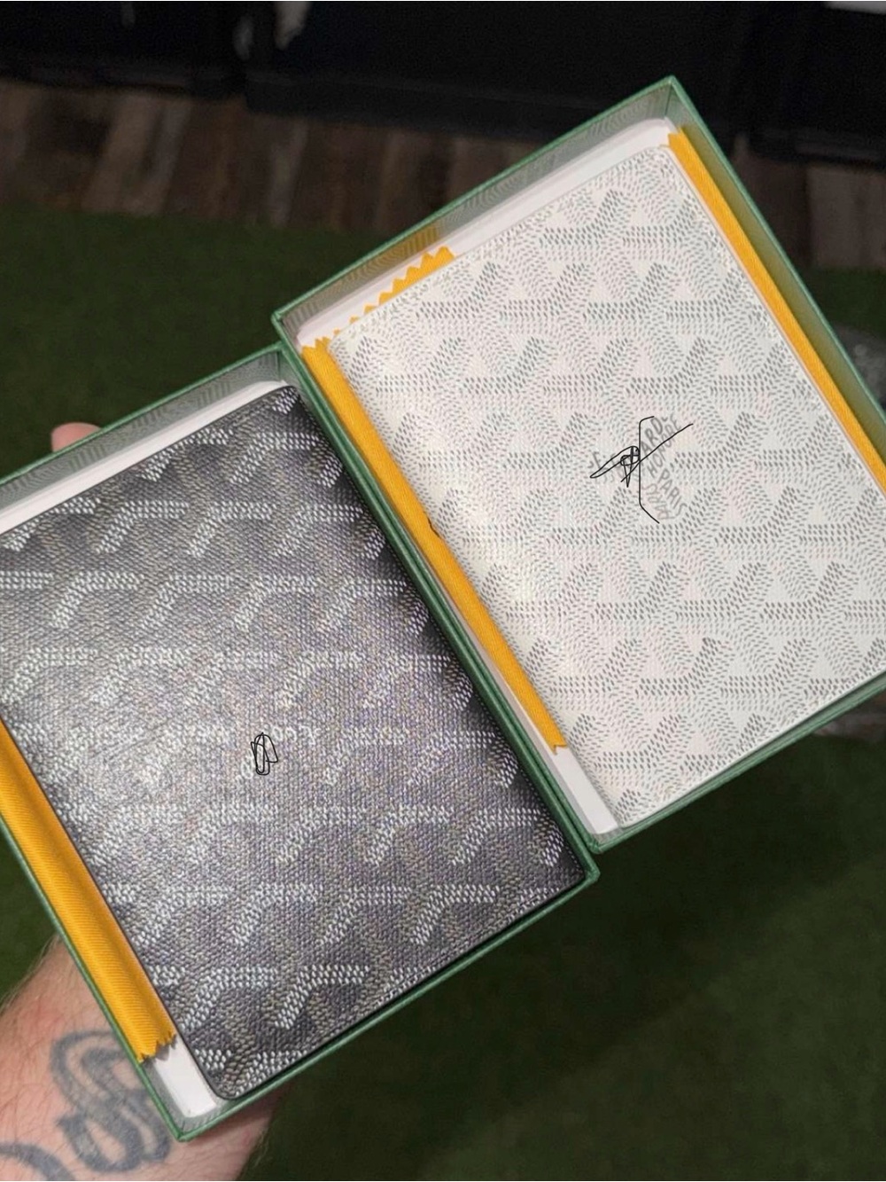 Luxury Patterned Wallet